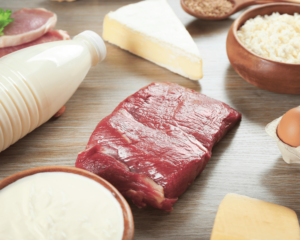 Produits laitiers et viande